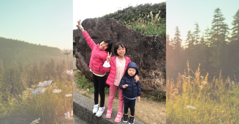 Tee Shin Tung, Tee Pei Ling and Tee Jia Hoong